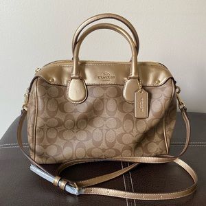 Coach Satchel with Crossbody Strap